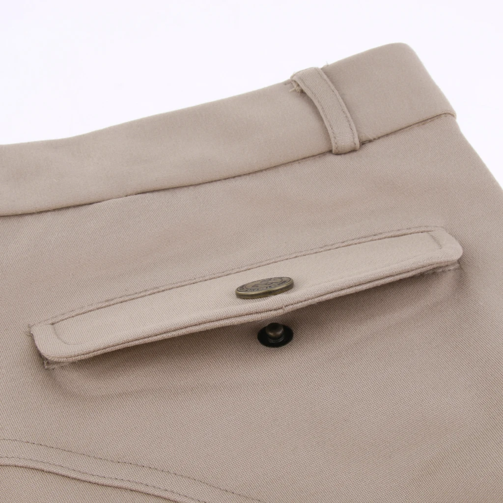 Mens Womens Horse Riding Jodhpurs Full Seat Knee Patch Riding Breeches Pants