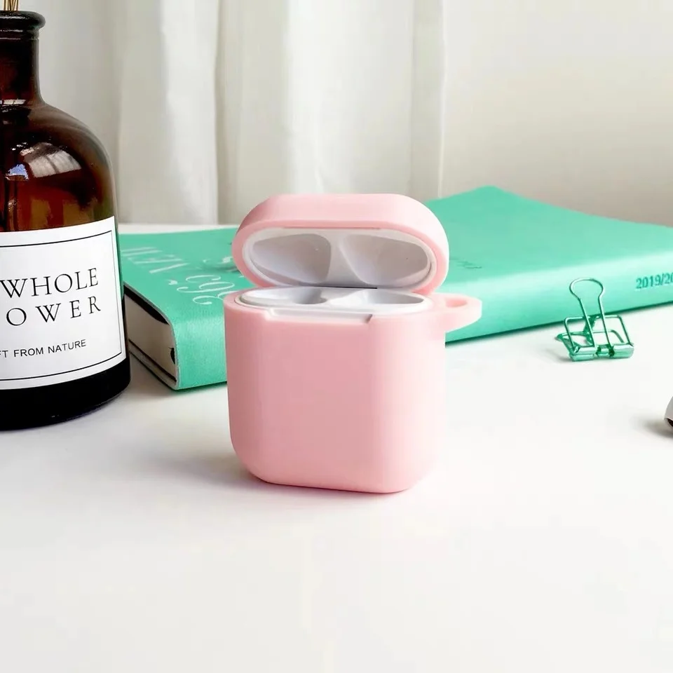 Pink 3D милый игрушечный чехол Базз Вуди Лайтер для Apple Airpods силиконовый мультяшный защитный чехол для Earpods чехол - Color: Pink