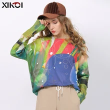 ^^Best Offers XIKOI Women Winter O-Neck Print Sweaters Jumper Knitted Pullovers Tops Elegant Plus Size Pull Femme jesery sueter feminino ^^Best Offers XIKOI Women Winter O-Neck Print Sweaters Jumper Knitted Pullovers Tops Elegant Plus Size Pull Femme jesery sueter feminino