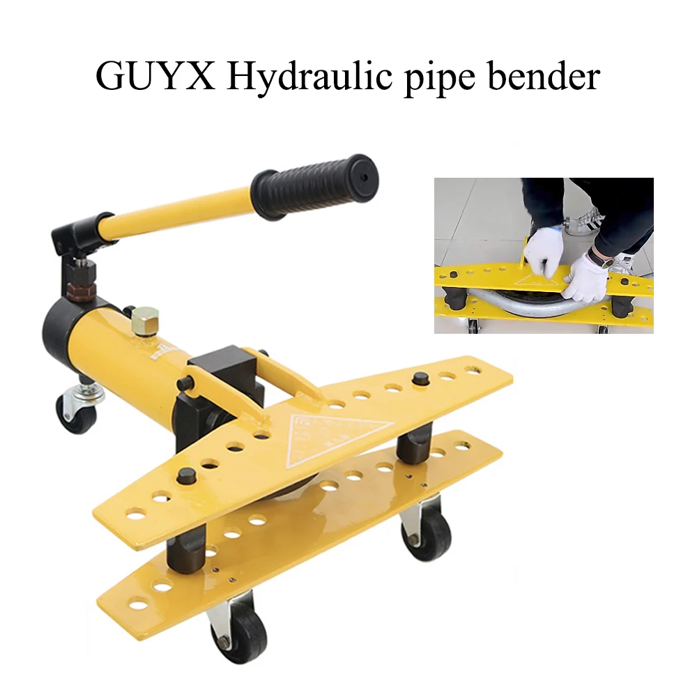 1 Inch Integral Manual Hydraulic Bender Galvanized Pipe Iron Tube Steel Pipe Bending Tools High