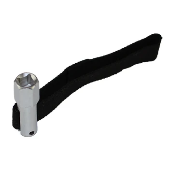 

Tool Disassembly Rustproof Non Slip With Nylon Strap Spanner Auto Accessories Carbon Steel Car Repair Durable Oil Filter Wrench