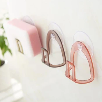 

Kitchen Suction Cup Sink Drain Rack Sponge Storage Holder Kitchen Sink Soap Rack Drainer Rack Bathroom Accessories Organizer