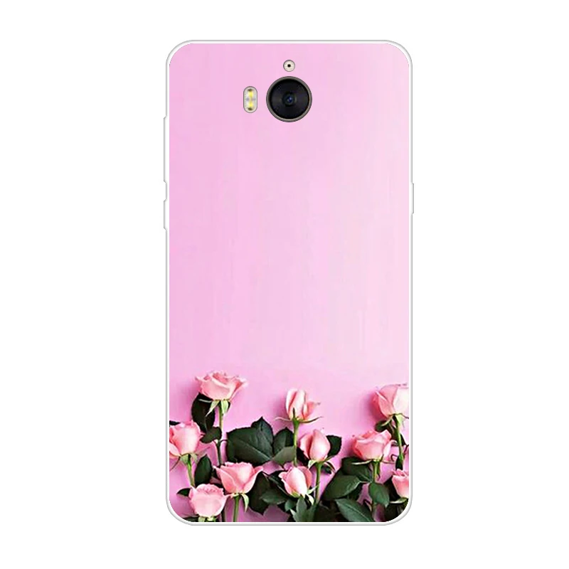 Оранжевый Для huawei Y5 Y6 чехол для huawei Y5 чехол для телефона для huawei Y6 Mya-L22 Mya-u29 Мягкий силиконовый чехол Funda coque - Цвет: Оранжевый