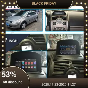 

For Renault Megane 2 Fluence 2002 - 2009 PX6 Android 10.0 4+64G Car Radio GPS Navigation DSP Car Stereo Video Multimedia Player