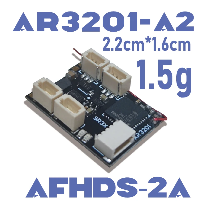 CROSSOVER-RX AR3201-A2(FLYSKY-AFHDS-2A) Встроенный 2 brushed ESCs/6CH MicroRX/TELEM | Игрушки и хобби