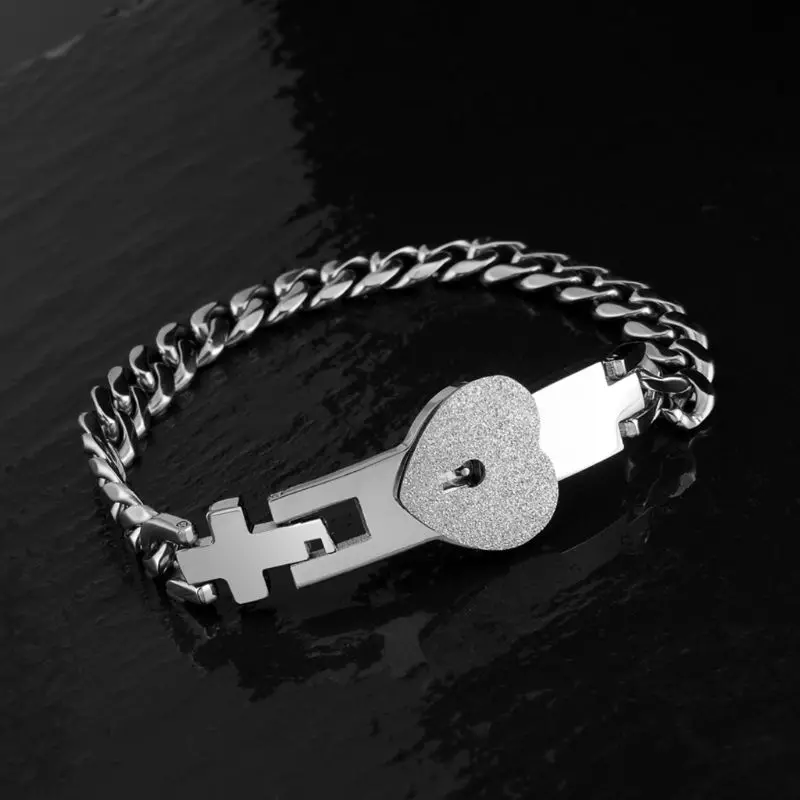 Terahertz Stone Bracelet with Love Lock Sterling Silver Charm | T. Jazelle