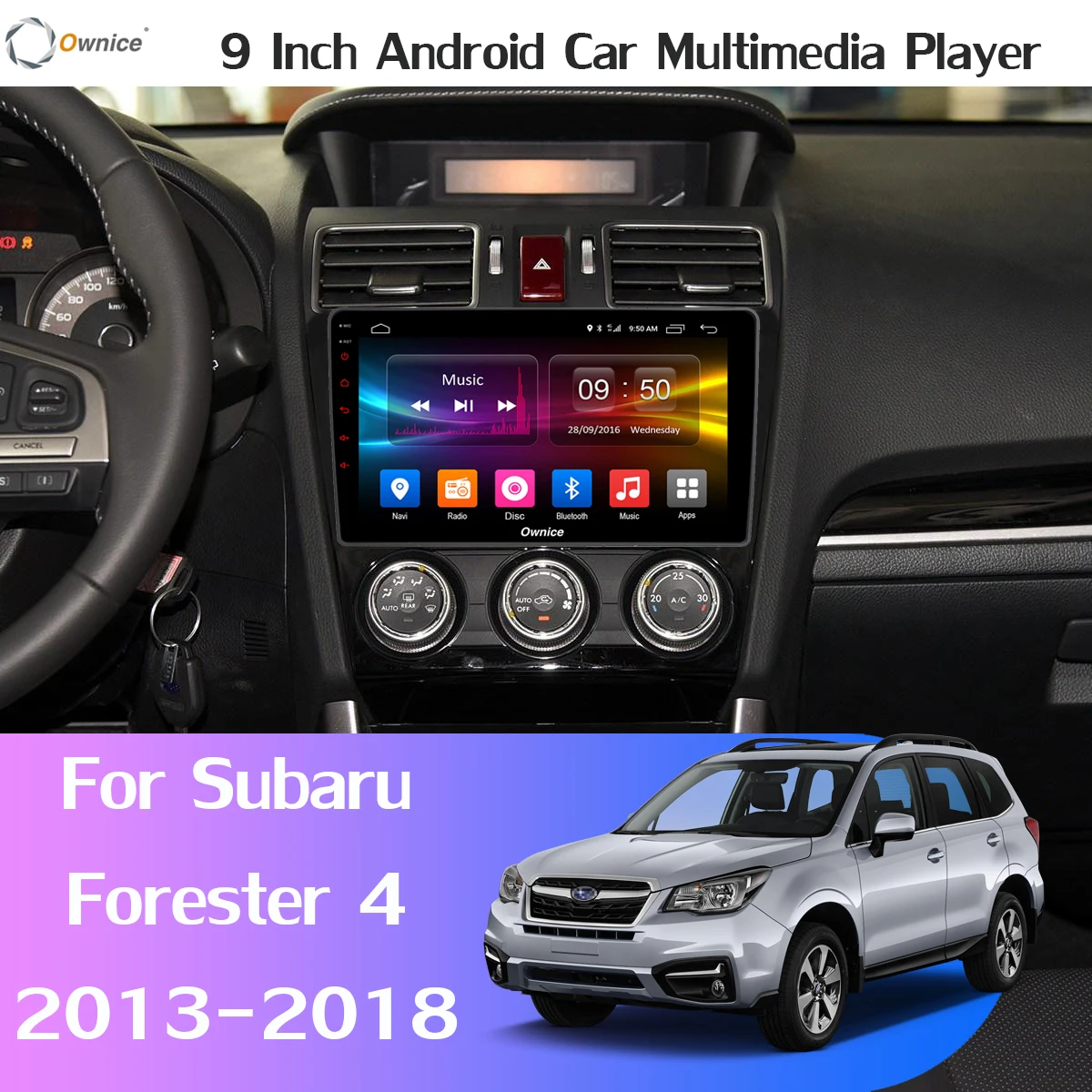 Автомагнитола Ownice K1 K3 K5 K6 для Subaru Forester 4 2013 2014 2015 2016 GPS DSP Carplay 360 °