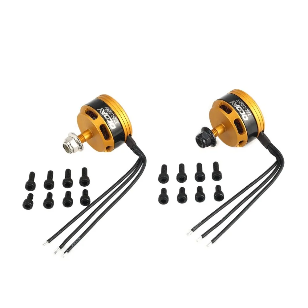 OCDAY 2205 2205 2300KV 3-4S CW/CCW бесщеточный двигатель для QAV250 Wizard X220 280 RC FPV Дрон самолет вертолет Мультикоптер