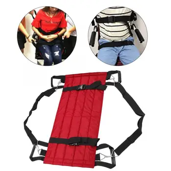 

Multipurpose Red Disable Paralysis Elderly Nursing Moving Belt Mat Accessory