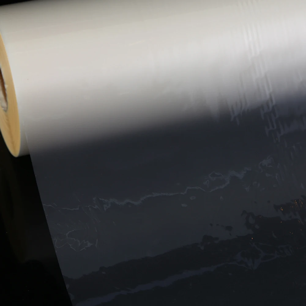 투명 고온 열 필름 BOPP 접착제 기반 1 롤, 라미네이팅 기계용 1 인치 (25.4mm) 코어