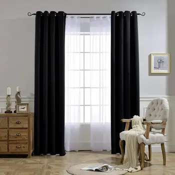 

Solid Modern Blackout Curtains For Living Room Window Curtains For Bedroom Curtains Fabrics Custome Size Drapes Blinds Tend