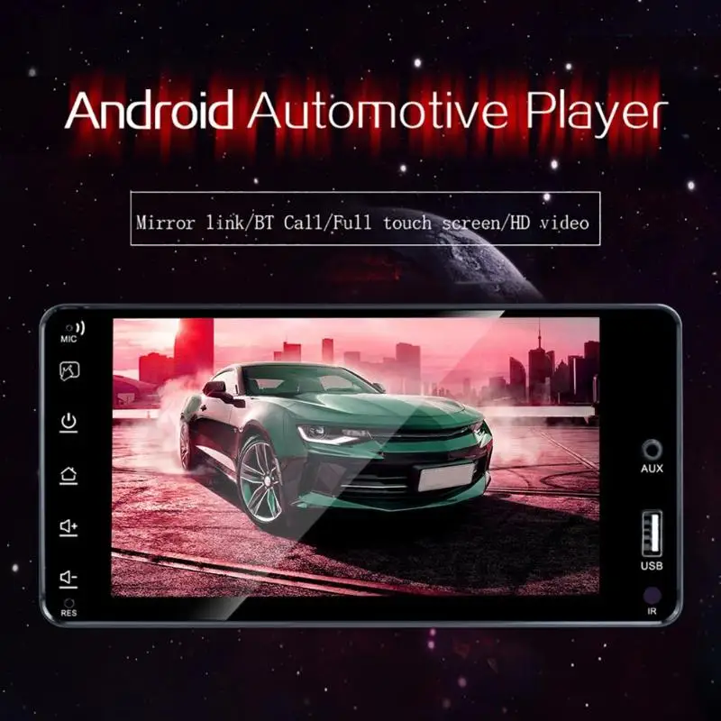 RK-A6153C 7 дюймов Android 8,1 автомобильный стерео gps AM FM MP5 плеер для Honda