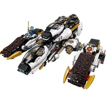 1146pcs Ninjaing Ultra Stealth Raider Building Blocks Compatible Ninjagoes 70595 Bricks Bricks Toys For Children Gift(China)