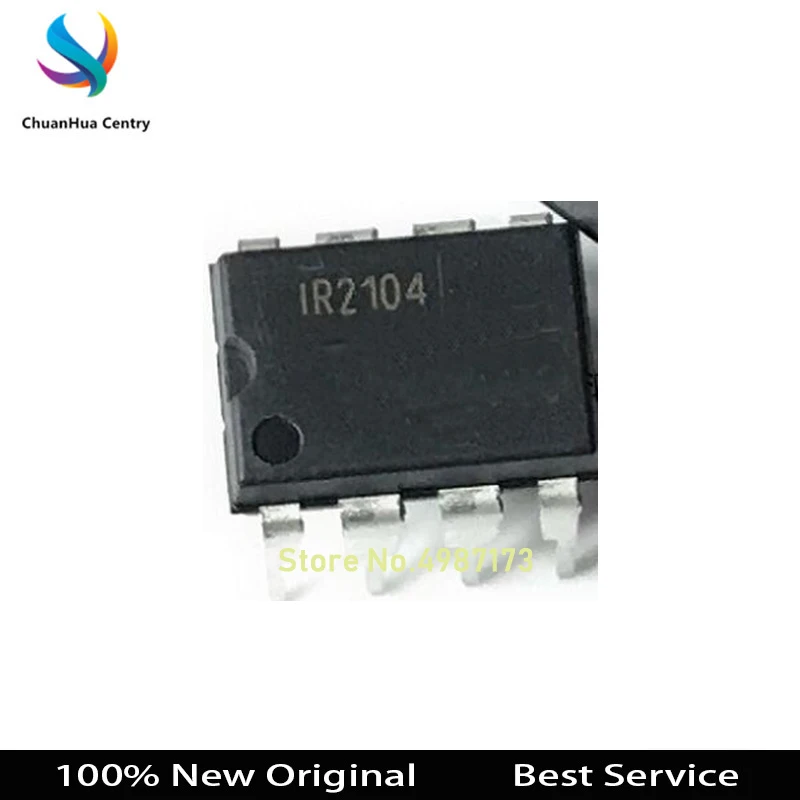 

10 шт./лот IR2104PBF DIP8 100% новая Оригинальная фотография