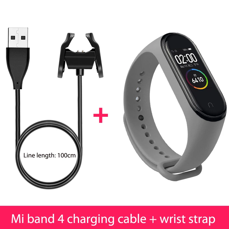 Для Xiaomi mi Band 4 usb зарядный кабель запасной переходник для зарядного устройства кабельный зажим mi Band 4 3 2 Аксессуары - Цвет: 3561