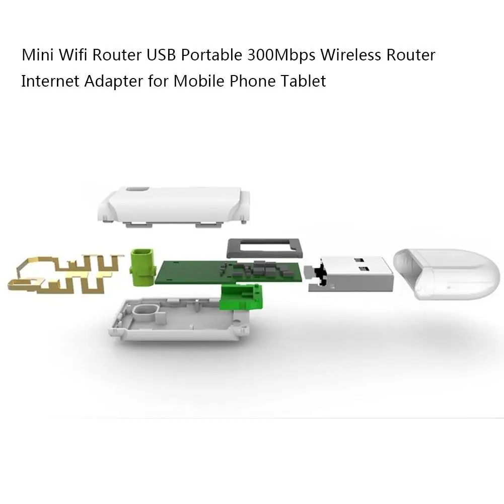 USB 300 м мини WiFi ретранслятор Беспроводной усилитель сетевой маршрутизатор