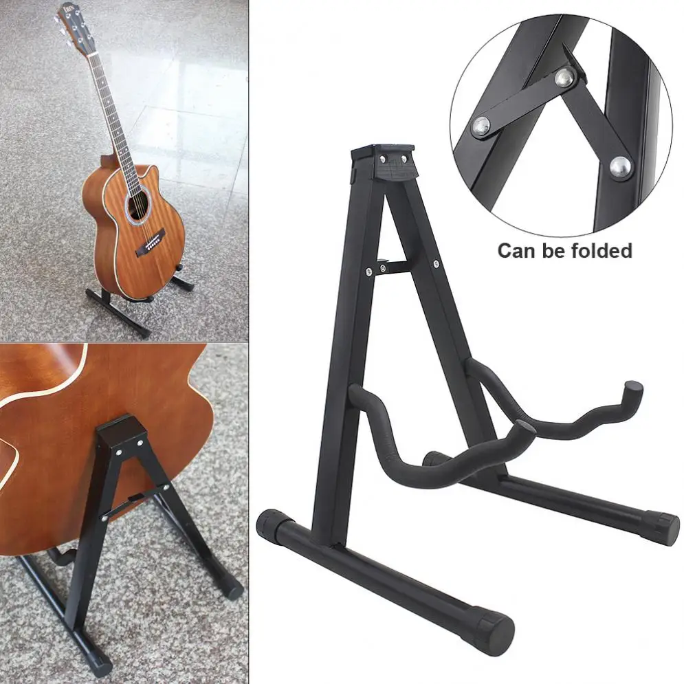 

Guitar Stand Aluminum Alloy Folding Tripod Guitar Stand String Instruments Holder for Guitar Bass Ukulele Violin Cello