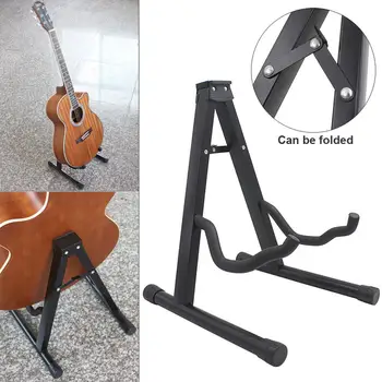 

Guitar Stand Aluminum Alloy Folding Tripod Guitar Stand String Instruments Holder for Guitar Bass Ukulele Violin Cello
