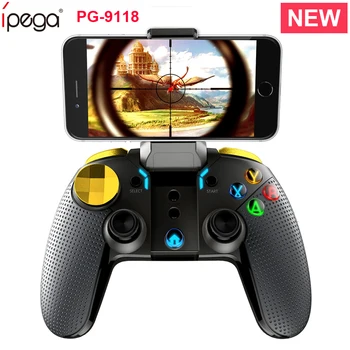 

New IPega PG-9118 Pubg Controller Bluetooth Gamepad Joystick for phone Game Pad for Ipad Multimedia Game Android ios Windows PC