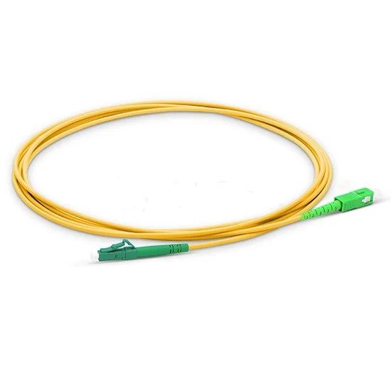 10 шт. SC LC APC Patchcord оптический патч корд 2 0 мм ПВХ G657 волоконный Перемычка Simplex SM FTTH