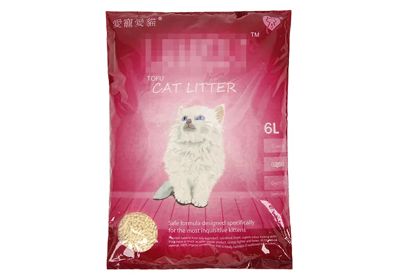 LOVE Dust CAT Flavor Tofu кошачий наполнитель 6 литров водопоглощающий немилый кошачий кластер сильный дезодорант мусорный ящик без пыли Tofu Sa
