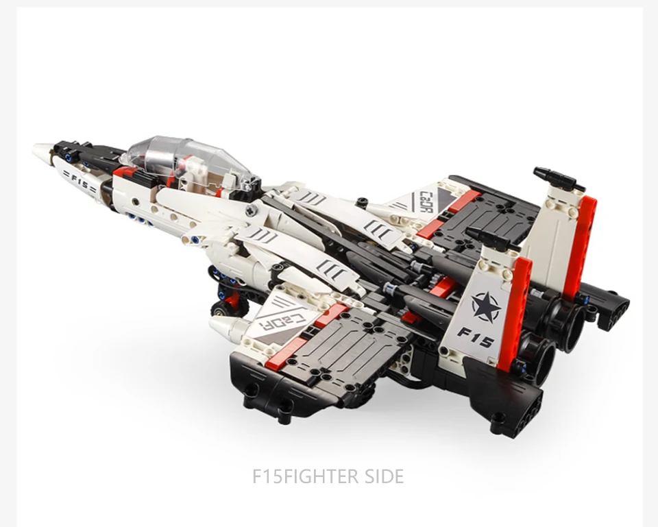 Technic Series пульт дистанционного управления USB зарядка Сокол робот-истребитель 2в1 модель строительные блоки игрушки для детских комплектов
