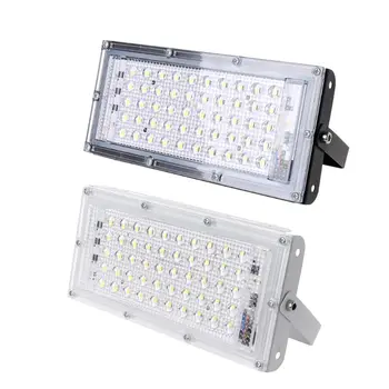 

50W 50 LEDs Flood Light AC 220V Wall Lamp Outdoor Waterproof Floodlight for Yard