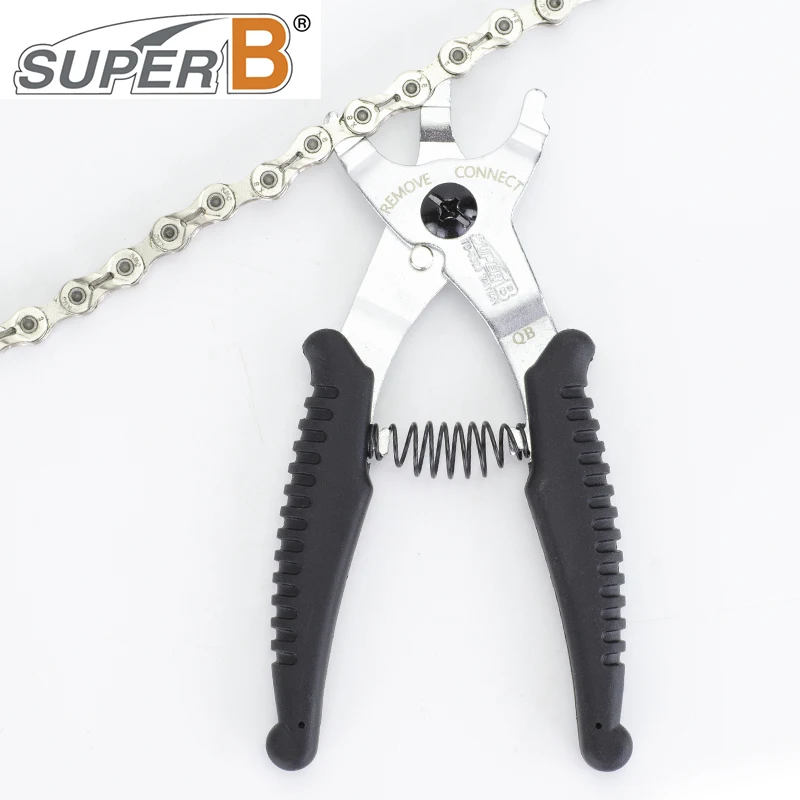Инструмент для удаления и подключения цепи велосипеда Super B 2 в 1 щипцы ремонта trident