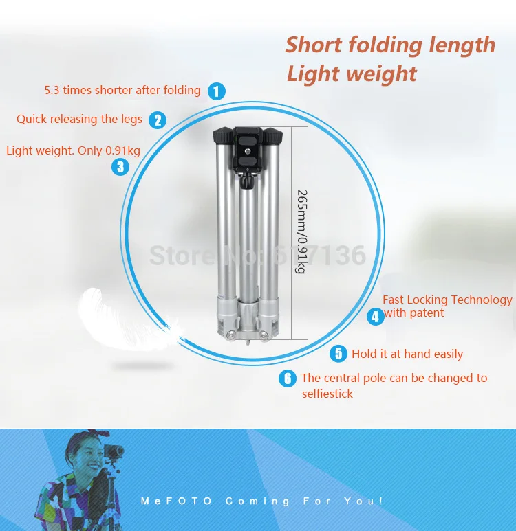 MeFoto MF05 Tripod 05