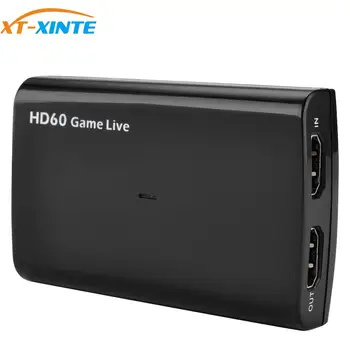 

HD60 Game Live 1080P Full HD Video Capture Card USB 3.0 Capture Adapter For Live Streaming Microsoft for Mac for VLC,Xsplit,OBS