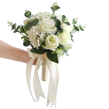 

Wedding Artificial Flowers Rose High Quality Flowers Decoration Fake Plants Love Gift Sztuczne Kwiaty Wedding Decoration EB50JH