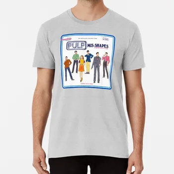 

Pulp Mis - Shapes T Shirt Pulp Britpop 90s Jarvis Cocker Blur Suede Lush