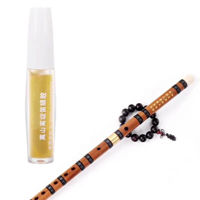 OOTDTY Flutes Diaphragm Liquid Glue Traditional Bamboo Woodwind Musical Instruments Use