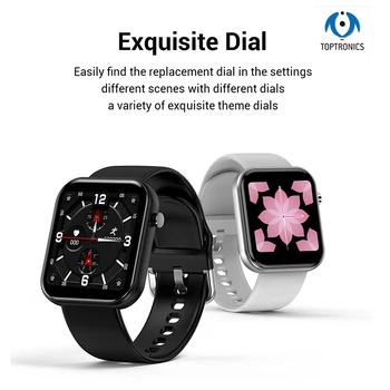 

Best Selling Multifunctional Smart Watch 1.54" Large Screen Heart Rate Blood Pressure Activity Tracker Smart Band Fashion Watch