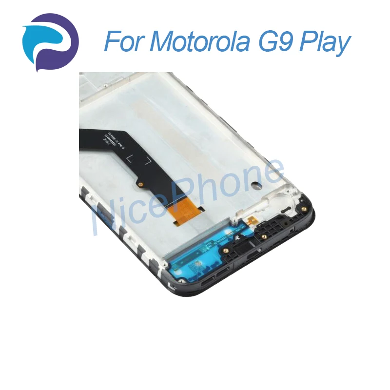 Schermo LCD Completo Con Telaio Per Motorola Moto G9 Plus 2020 (XT2087-1/XT2087-2) – Kit Riparazione