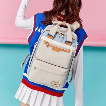 

Girls Campus Backpack For Middle Bag School Students Backpacks Schoolbags Mochilas Escolares Randoseru Marshmello Rugzak Jongens