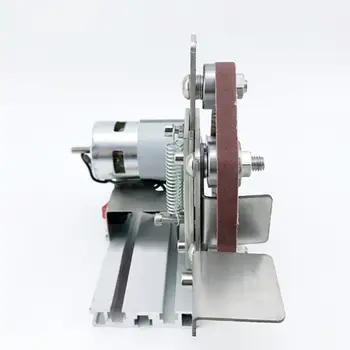 

Twilight Miniature Small Mini Belt Machine Diy Polishing Machine Grinding Machine Fixed Angle Sharpening Machine Blade Desktop