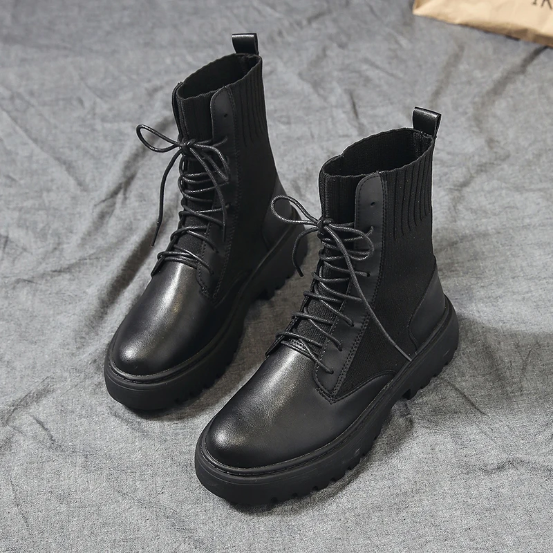 Women Marten Boots Woman Motorcycle Boots Ankle Dr Booties Ladies
Casual Shoes Female Fashion Leisure Botas Mujer Dropshipping