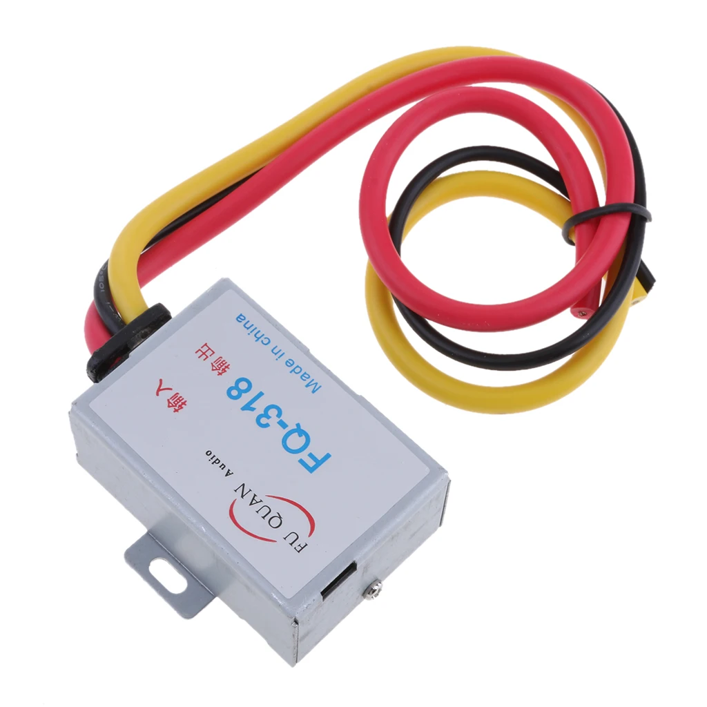 Car Audio Filter Amplifier Noise Suppressor Reducer GPS Head Unit DC 12V