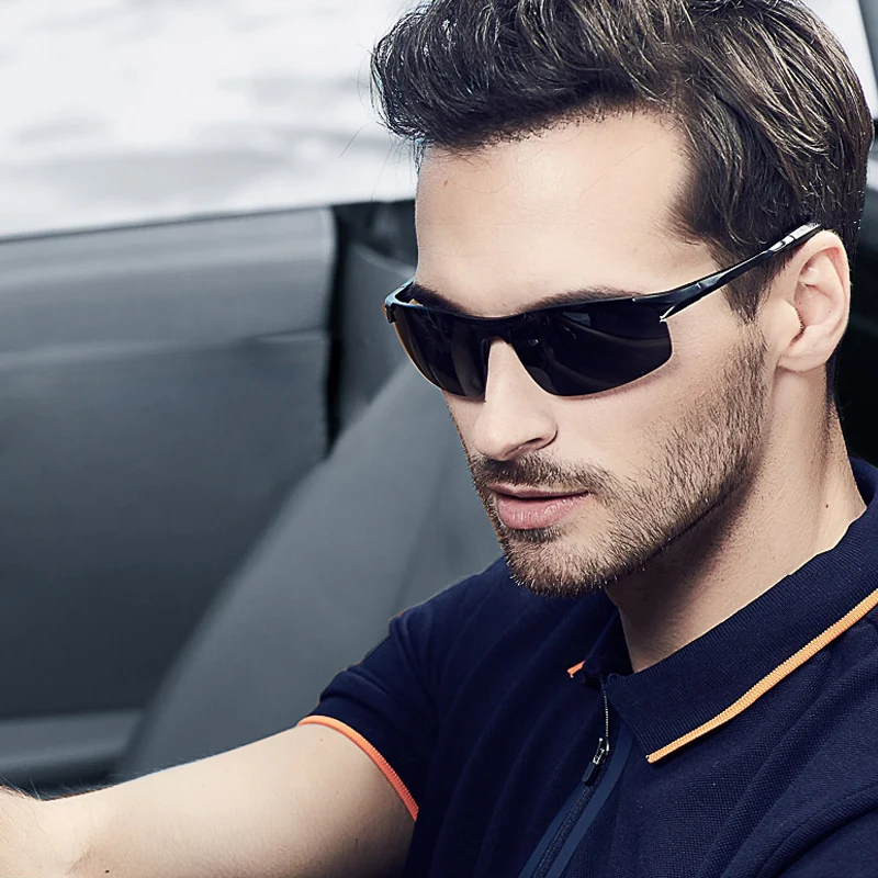 CoolPandas фирменный дизайн алюминиево-магниевая оправа мужские солнцезащитные очки поляризационные очки спортивные мужские очки для