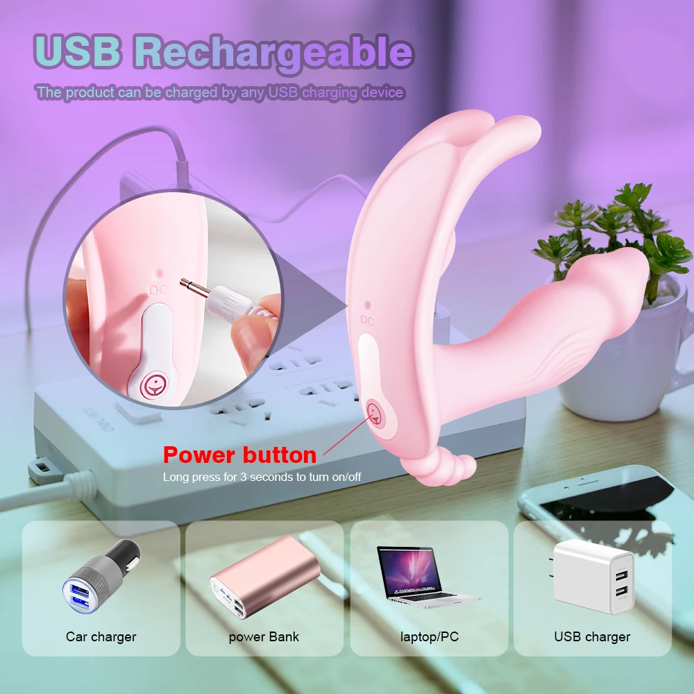 Wearable Sex Vibrator G Spot Orgasm Masturbator Dildo Sex Toy for Women Clit Stimulation Remote Control Adults Panties Vibrators 5