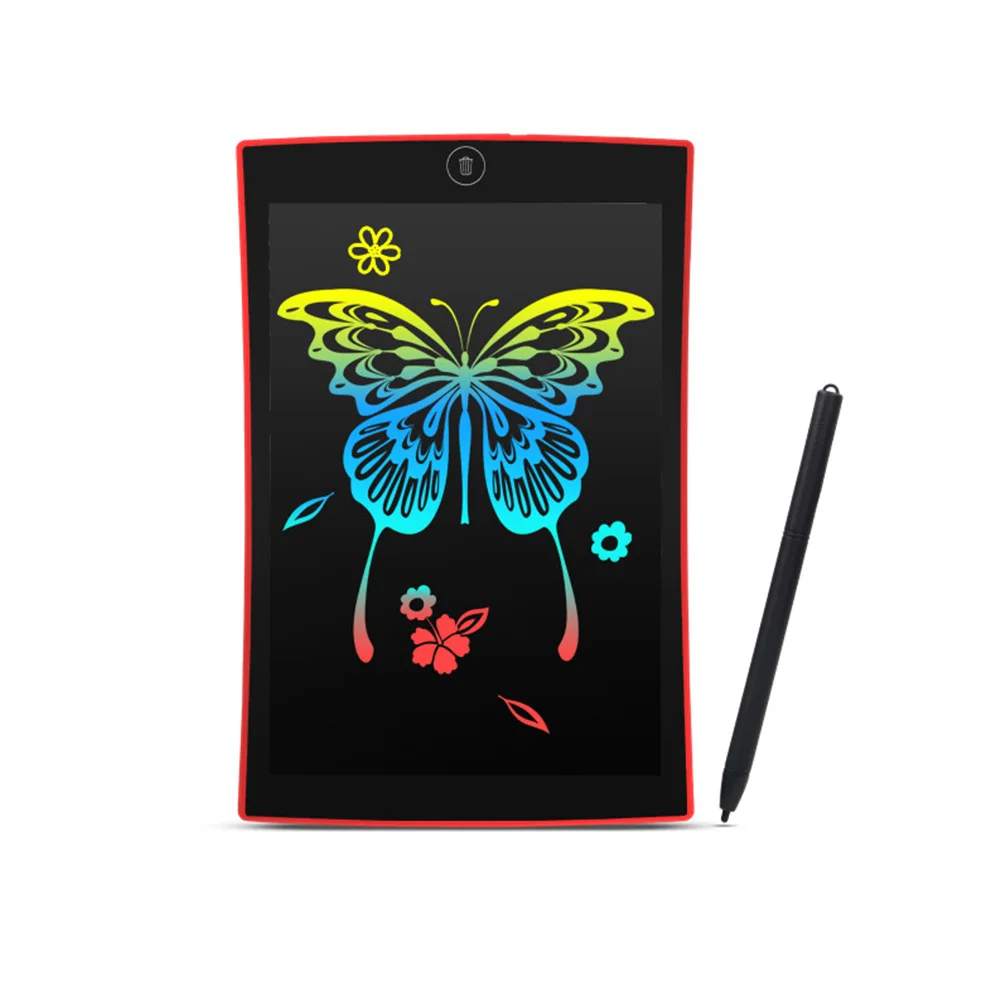 

Drawing toys 9.5 inch LCD write board Ultra-thin Tablets Portable E-writer Toy Kids Child Educational rechargeable rainbow color