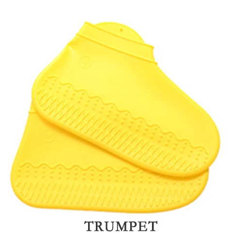 Yellow (small code) Силиконовый водонепроницаемый чехол для обуви - Цвет: Yellow (small code)