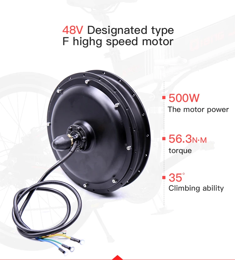 Top New electric bicycle 48V500W assisted mountain bicycle 50KM super large lithium battery 48V10.4AH electric bicycle Ebike Moped 8