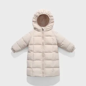 

INS HOT baby girls and boys down jacket 1-9 years old White Duck Down Baby Hooded Parka Toddler Girl Winter Coat 6 colors