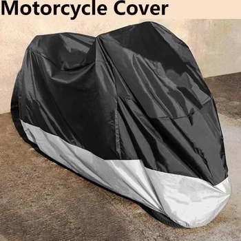 

Universal Motorcycle Cover Outdoor Anti Rain Sun UV Storm Dust 230x95x125cm