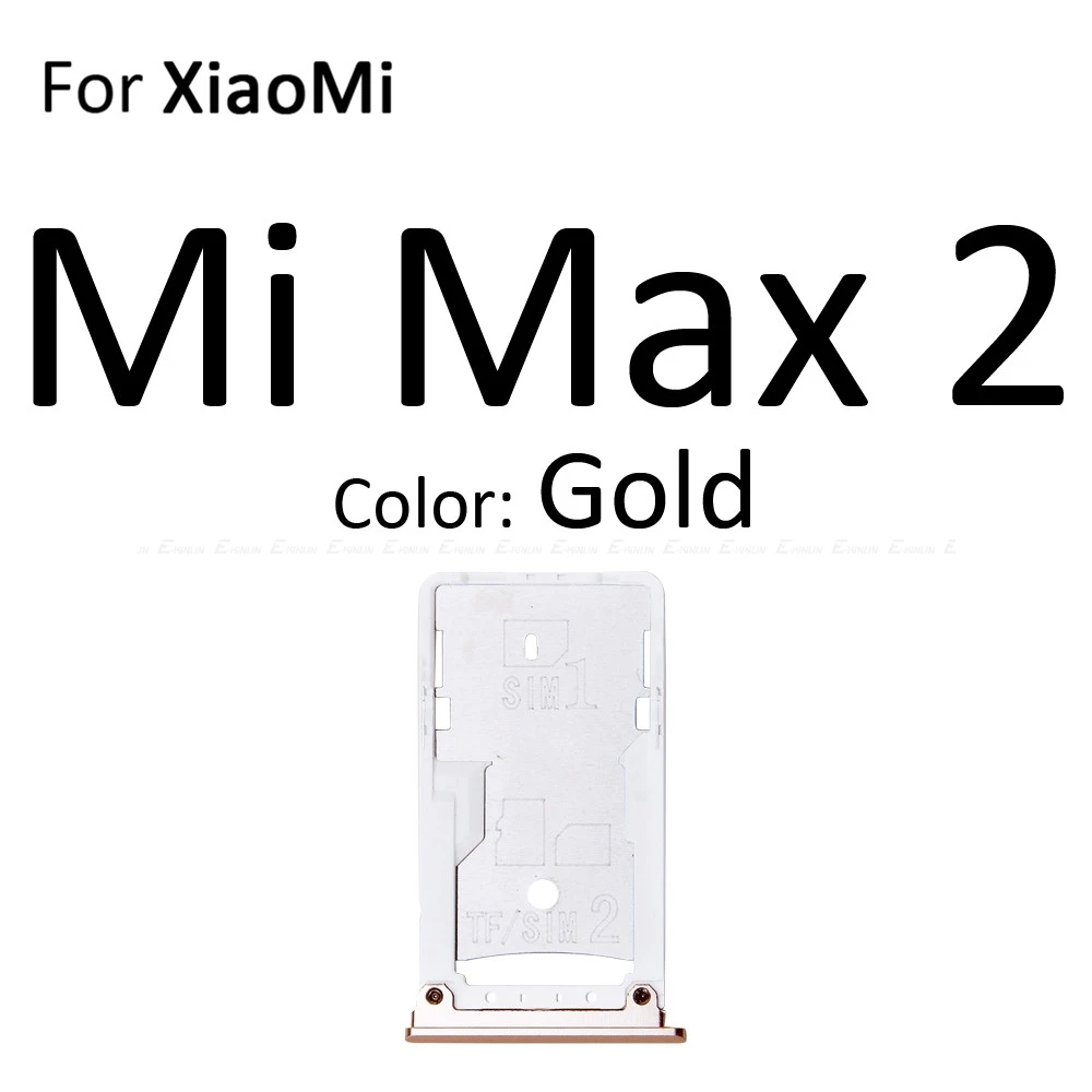 Гнездо для sim-карты Слот лоток ридер Держатель Разъем Micro SD адаптер контейнер для Xiaomi Mi Max 3 2 запасные части