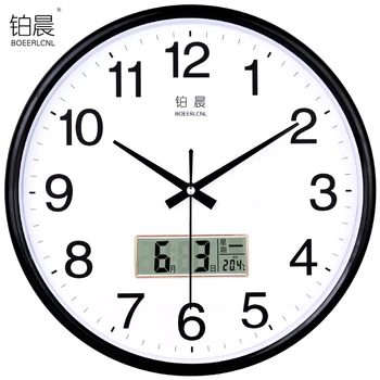 

Creative Silent Wall Clock Living Room Individual Clock Modern Simple Clock Domestic Quartz Clock Circular Clock BB50WC