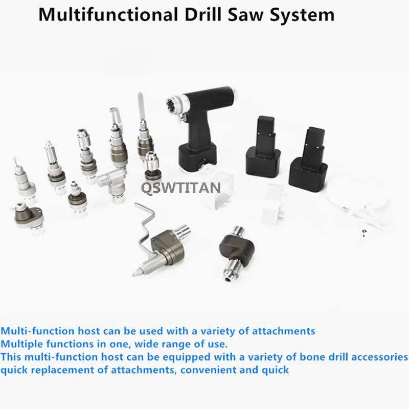 US $183.16 Orthopedic Multifunctional Electric Drill TPLO Oscillating Saw Orthopedic Surgical Instruments