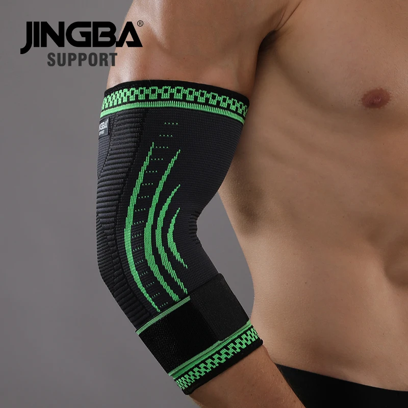 Compression Elastic Nylon Basketball Elbow brace support protector Volleyball Fitness Bandage Elbow pads 1PCS